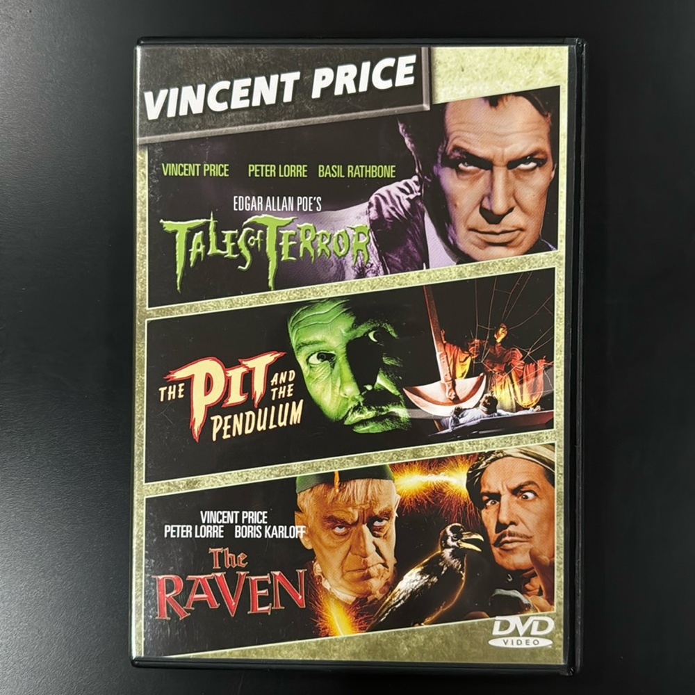 Vincent Price: Tales of Terror / The Pit & The Pendulum /The Raven - DVD